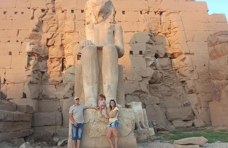 Privater Aausflug nach Luxor ab Makadi Bay mit eigenem Guide 