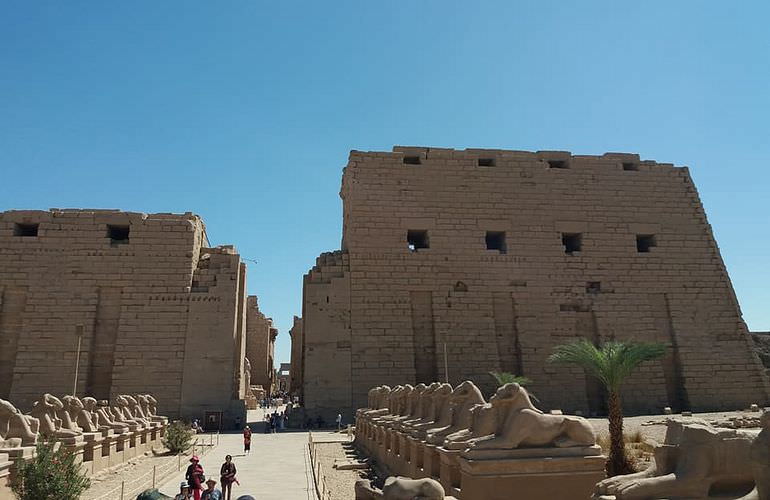 Tagesausflug von Sahl Hasheesh nach Luxor mit eigenem Guide 