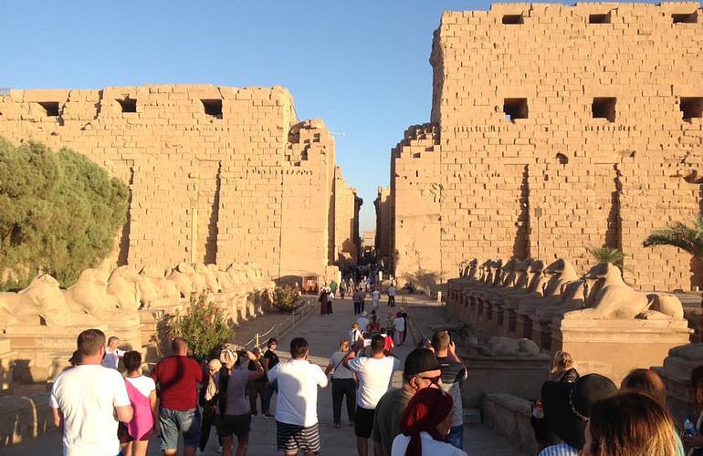 Tagesausflug von Makadi Bay nach Luxor mit dem Privatwagen