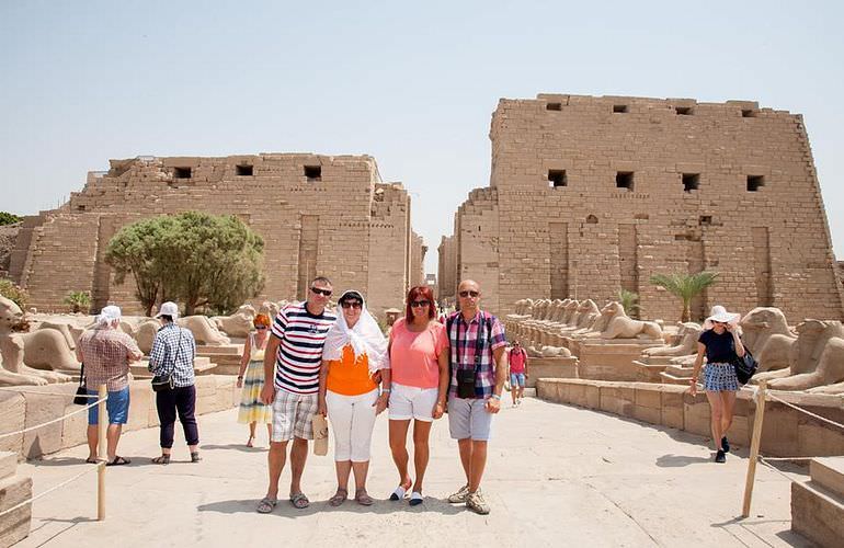 Tagesausflug von Sahl Hasheesh nach Luxor mit eigenem Guide 
