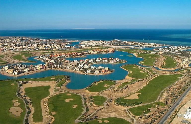 Private Stadtrundfahrt durch El Gouna von Makadi Bay aus   