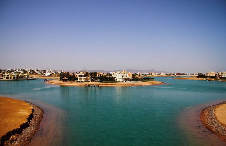 Private Stadtrundfahrt durch El Gouna von Makadi Bay aus   