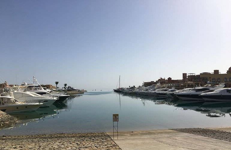 Private Stadtrundfahrt durch El Gouna von Makadi Bay aus   