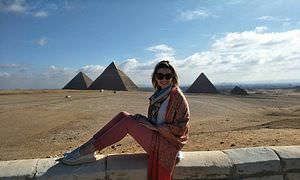 Ausflug von Makadi Bay zu den Pyramiden in Kairo mit eigenem Guide