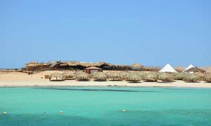 Ausflug von El Gouna zur Paradise Insel mit dem Boot