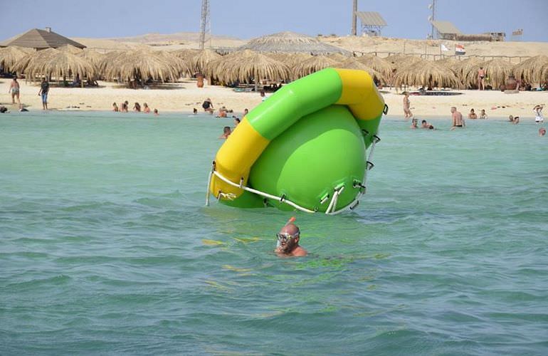 Ausflug von Makadi Bay zur Paradies Insel mit dem Boot