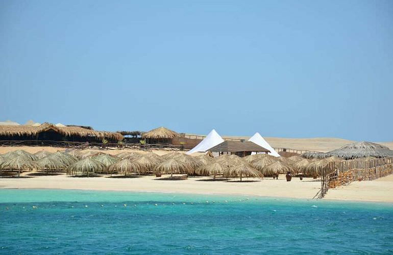 Ausflug von Makadi Bay zur Paradies Insel mit dem Boot