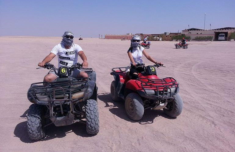 Quad Fahren Makadi Bay: Privat, sportlich oder langsam - Abenteuer Wüste wie Sie es wünschen